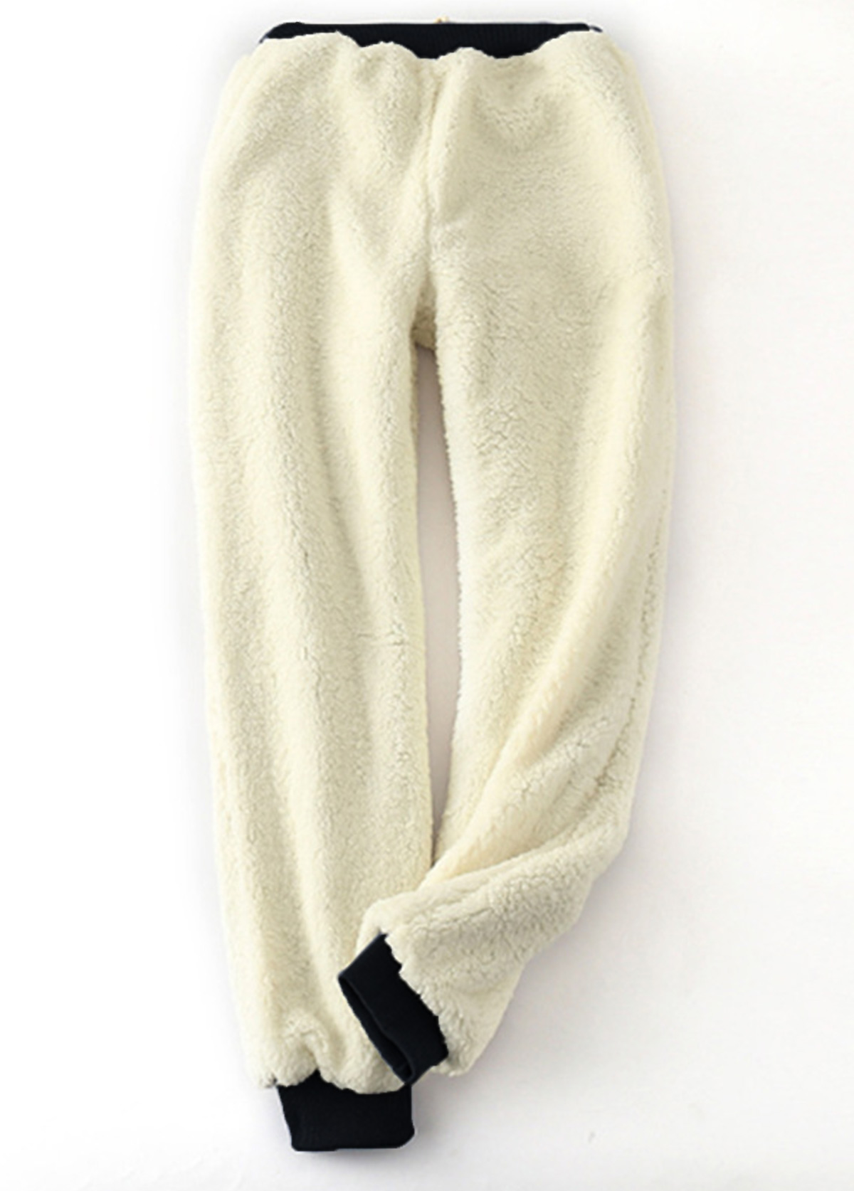 Plush Jogger High Waisted Drawastring Pants